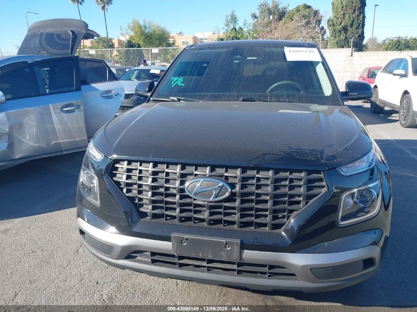2023 Hyundai Venue Se VIN: KMHRB8A39PU212614 Lot: 43885149