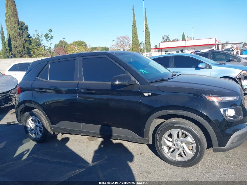 2023 Hyundai Venue Se VIN: KMHRB8A39PU212614 Lot: 43885149