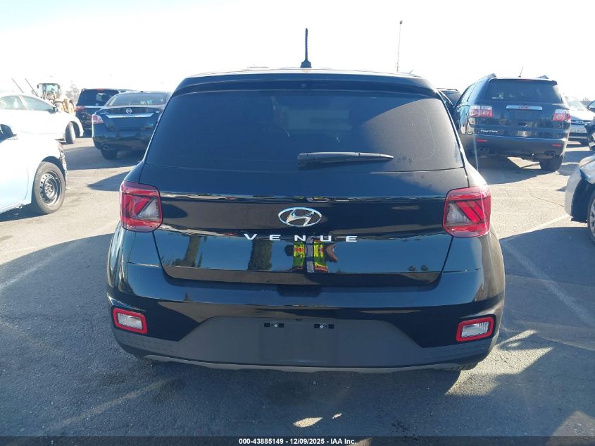 2023 Hyundai Venue Se VIN: KMHRB8A39PU212614 Lot: 43885149