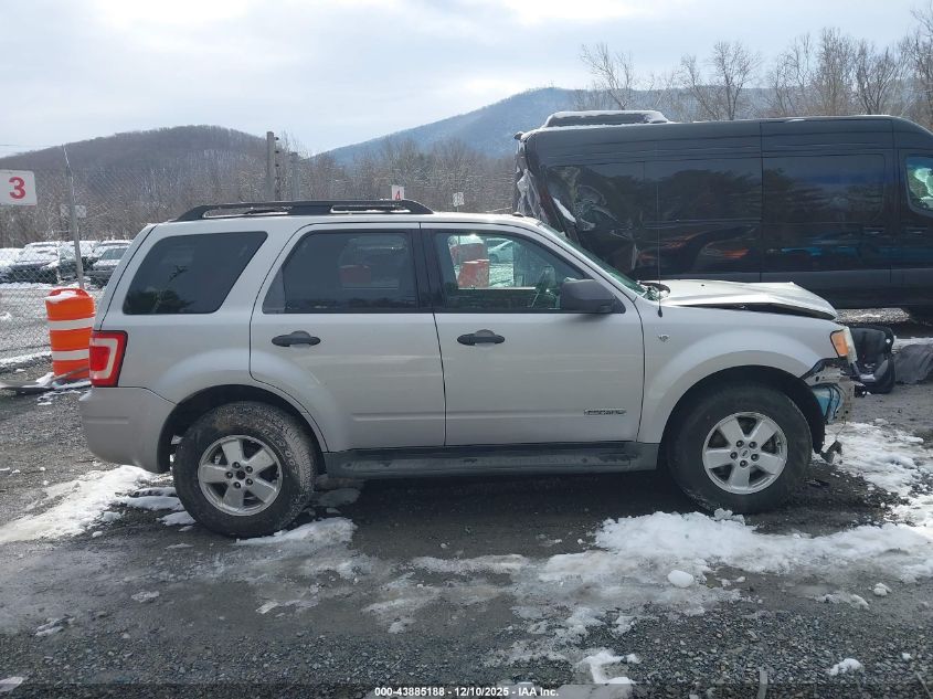 2008 Ford Escape Xlt VIN: 1FMCU93148KD76870 Lot: 43885188