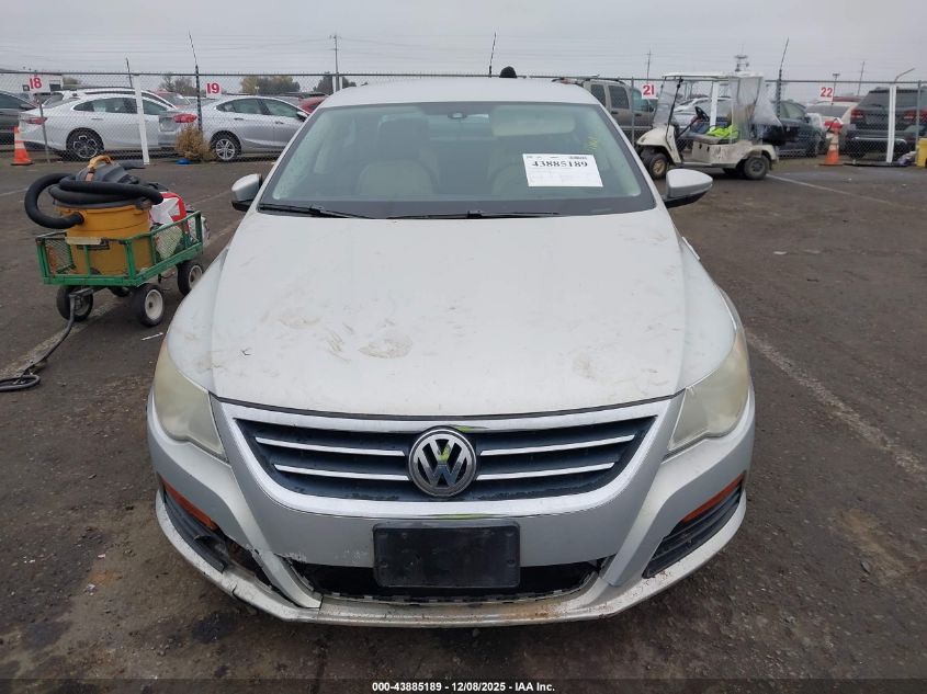 2012 Volkswagen Cc Sport VIN: WVWMP7AN5CE511288 Lot: 43885189