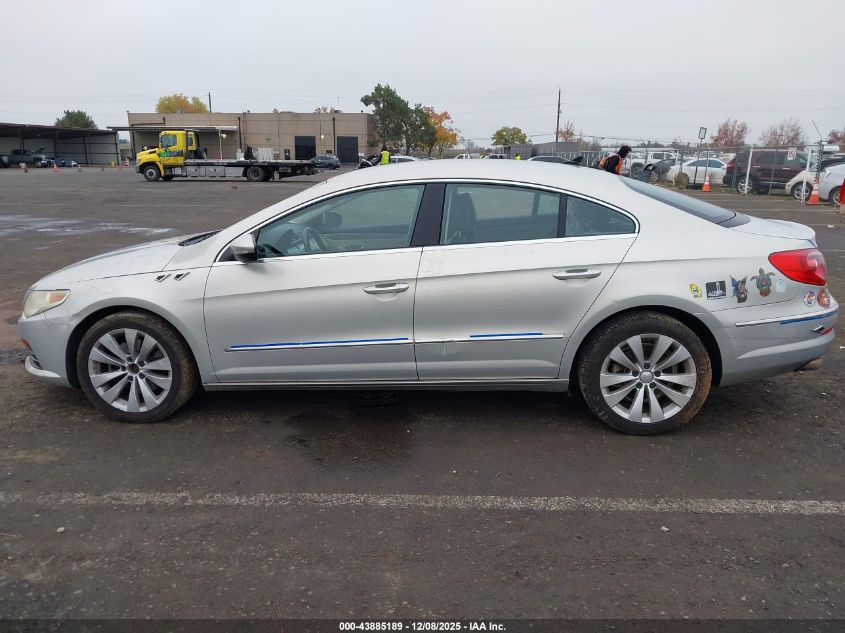 2012 Volkswagen Cc Sport VIN: WVWMP7AN5CE511288 Lot: 43885189