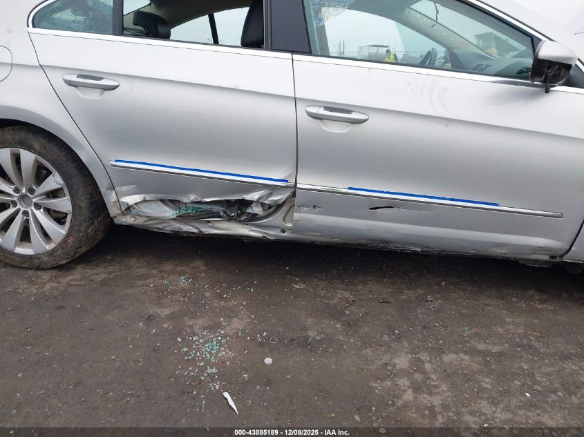 2012 Volkswagen Cc Sport VIN: WVWMP7AN5CE511288 Lot: 43885189