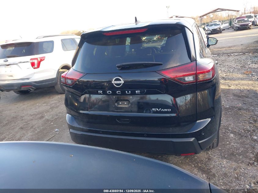 2024 Nissan Rogue Sv Intelligent Awd VIN: JN8BT3BB3RW443645 Lot: 43885194
