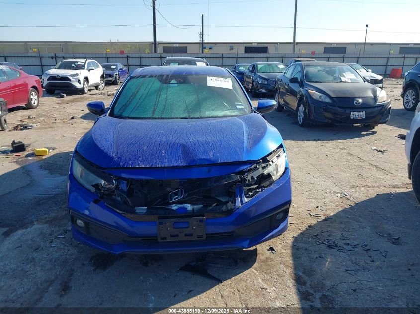 2020 Honda Civic Sport VIN: 19XFC2F87LE008747 Lot: 43885198