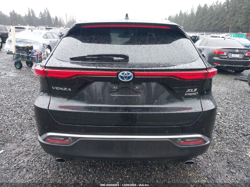 2021 Toyota Venza Xle VIN: JTEAAAAH6MJ066530 Lot: 43885203