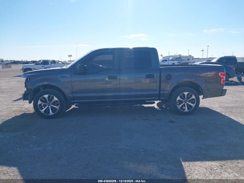 2019 Ford F-150 Xl VIN: 1FTEW1CP6KKC09205 Lot: 43885206