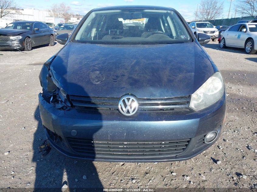 2012 Volkswagen Golf Tdi 4-Door VIN: WVWDM7AJ7CW306927 Lot: 43885209