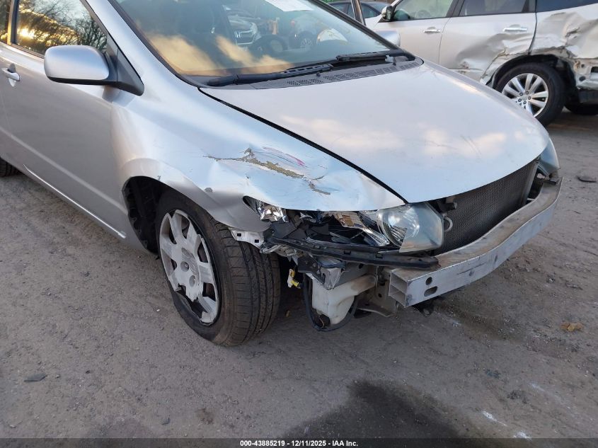 2008 Honda Civic Lx VIN: 2HGFG12668H561440 Lot: 43885219