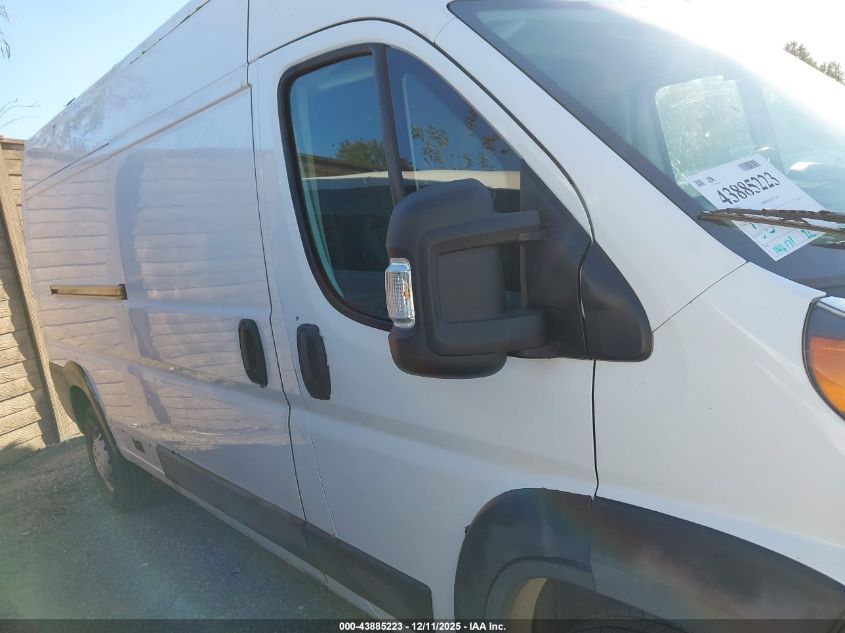 2018 Ram Promaster 2500 High Roof 159 Wb VIN: 3C6TRVDG1JE114497 Lot: 43885223