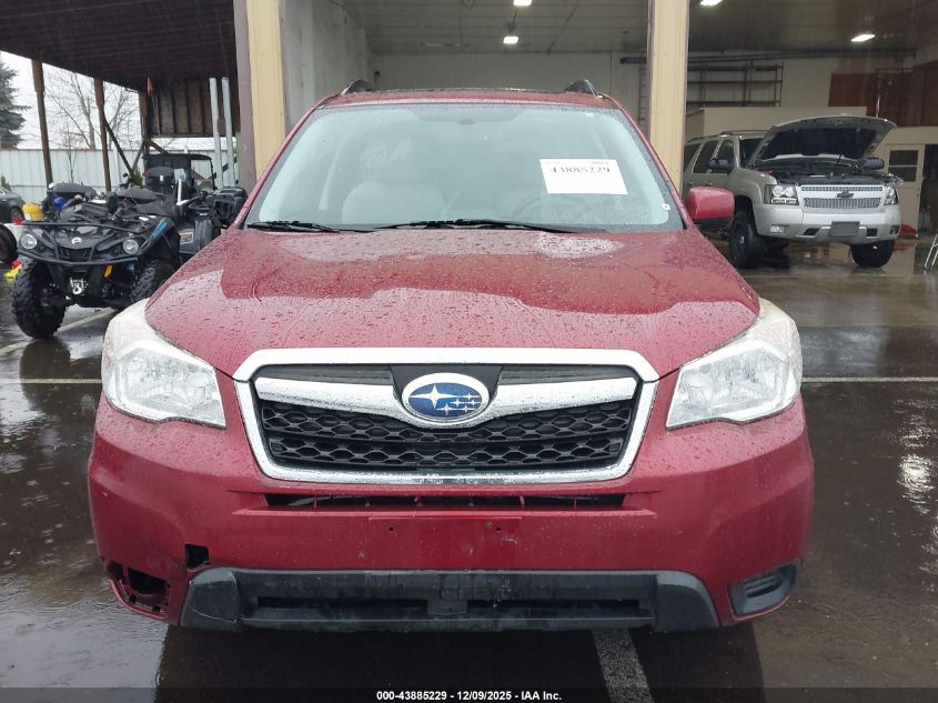 2015 Subaru Forester 2.5I Premium VIN: JF2SJADC8FH472233 Lot: 43885229