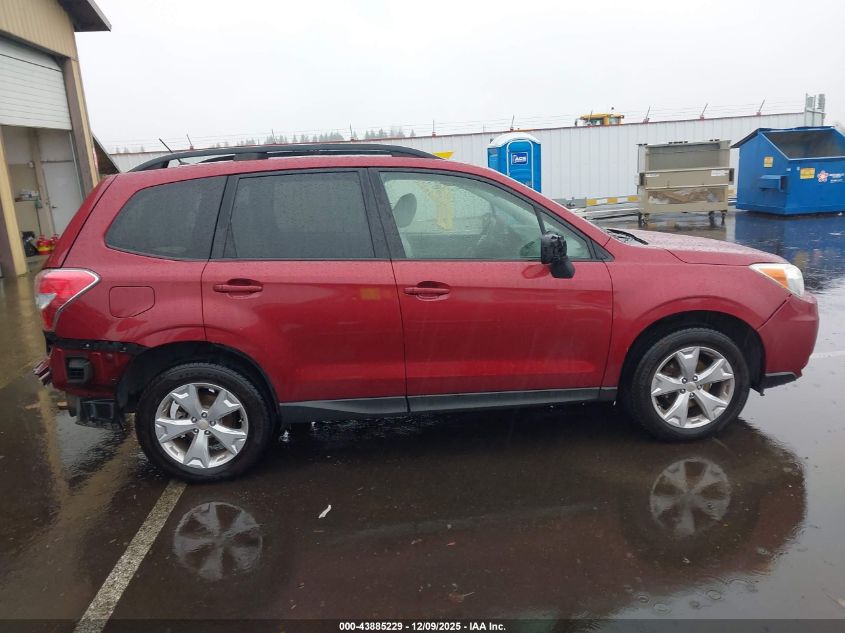 2015 Subaru Forester 2.5I Premium VIN: JF2SJADC8FH472233 Lot: 43885229