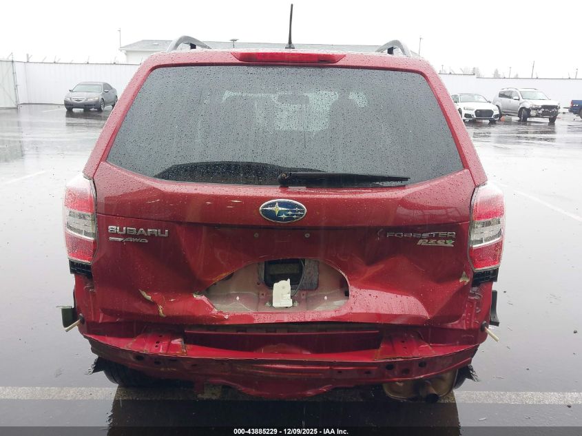 2015 Subaru Forester 2.5I Premium VIN: JF2SJADC8FH472233 Lot: 43885229