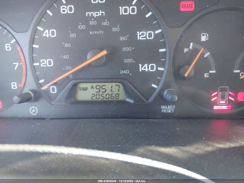 2000 Honda Accord 2.3 Ex VIN: JHMCG5556YC042000 Lot: 43885240