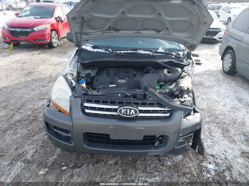 2007 Kia Sportage Lx VIN: KNDJE724177402058 Lot: 43885241