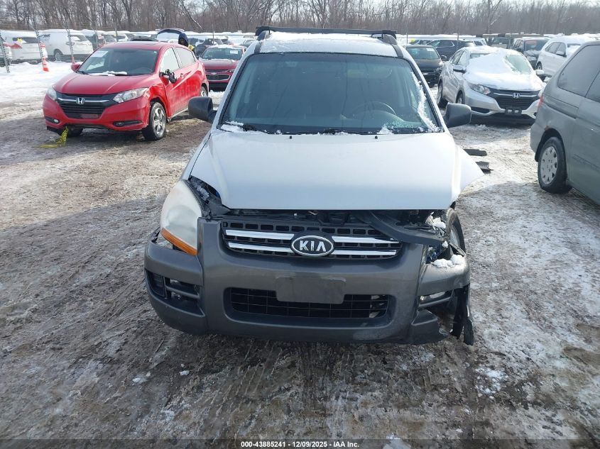 2007 Kia Sportage Lx VIN: KNDJE724177402058 Lot: 43885241