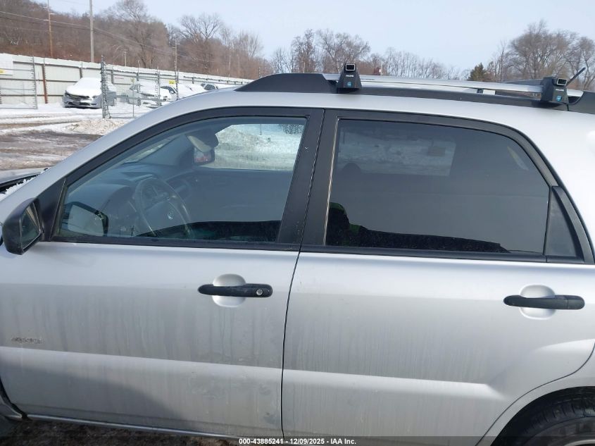 2007 Kia Sportage Lx VIN: KNDJE724177402058 Lot: 43885241