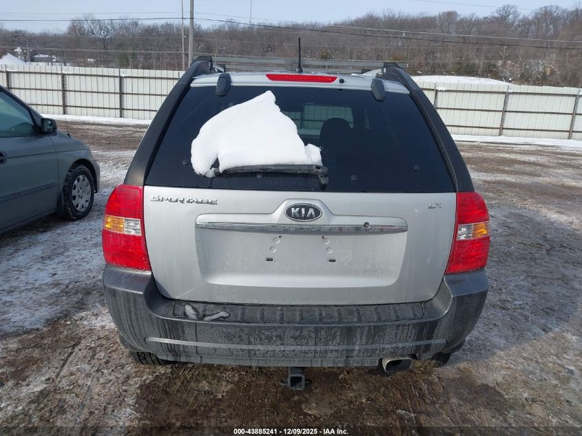 2007 Kia Sportage Lx VIN: KNDJE724177402058 Lot: 43885241