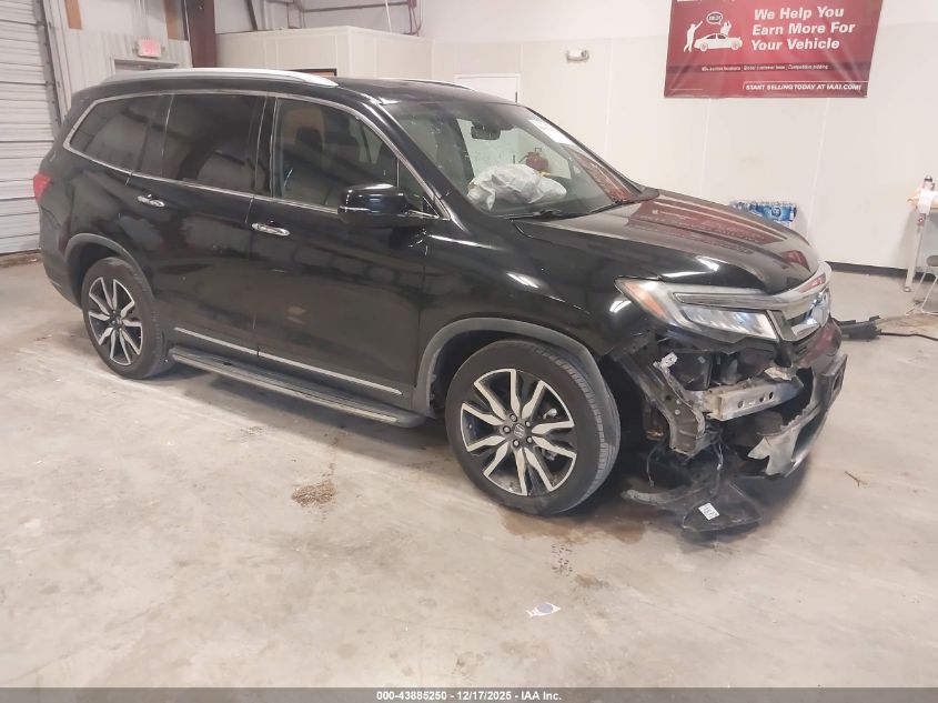 2019 Honda Pilot Elite VIN: 5FNYF6H05KB042998 Lot: 43885250