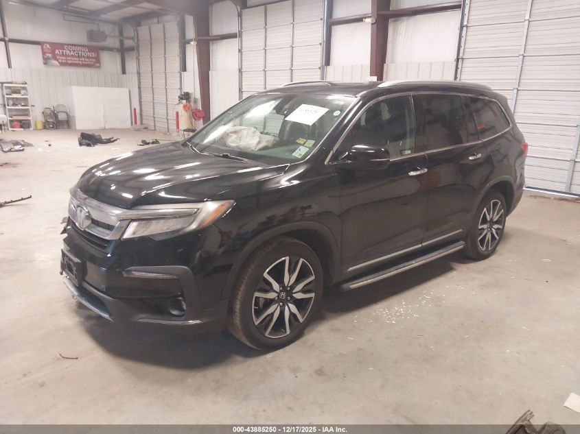2019 Honda Pilot Elite VIN: 5FNYF6H05KB042998 Lot: 43885250