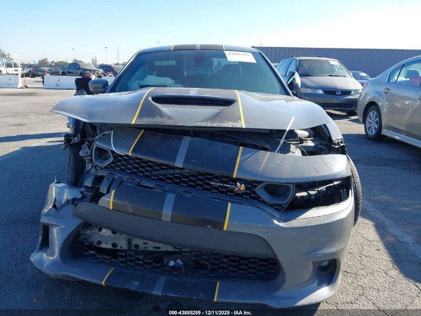 2019 Dodge Charger Scat Pack Rwd VIN: 2C3CDXGJ1KH535463 Lot: 43885259
