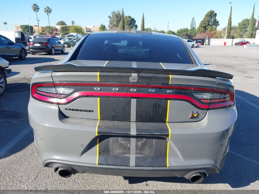 2019 Dodge Charger Scat Pack Rwd VIN: 2C3CDXGJ1KH535463 Lot: 43885259