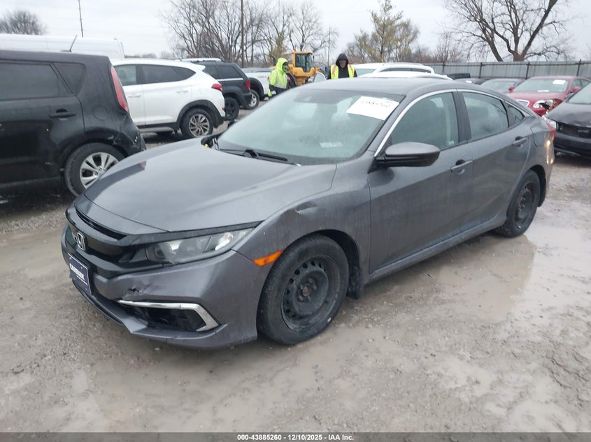 2HGFC2F66KH579701 2019 HONDA CIVIC photo no. 2