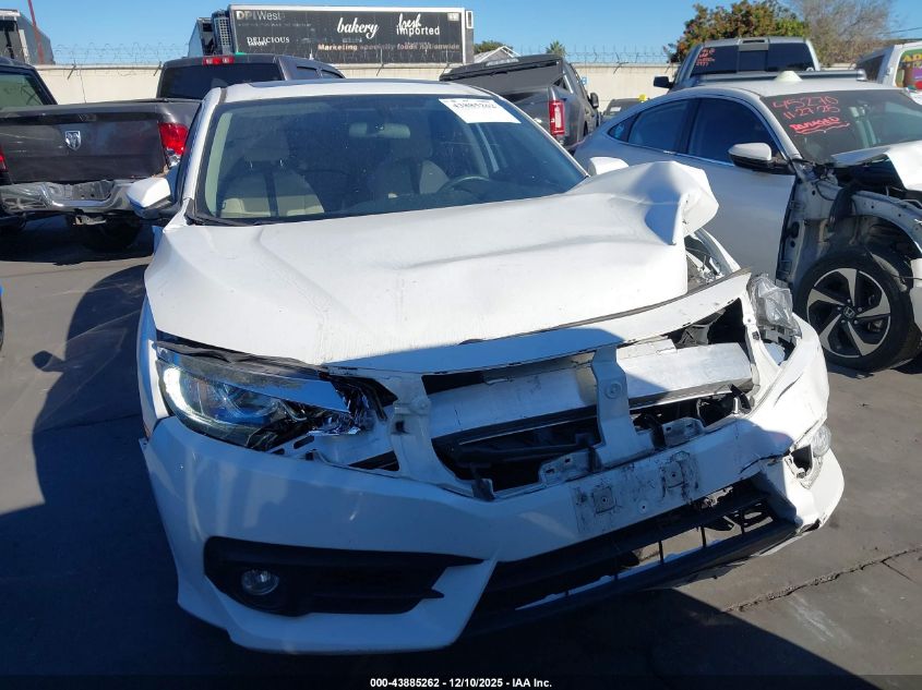 2018 Honda Civic Ex-T VIN: JHMFC1F38JX040892 Lot: 43885262