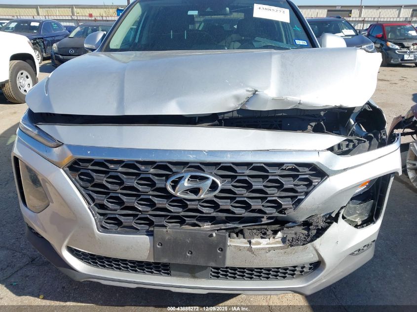 2019 Hyundai Santa Fe Se VIN: 5NMS2CADXKH119778 Lot: 43885272