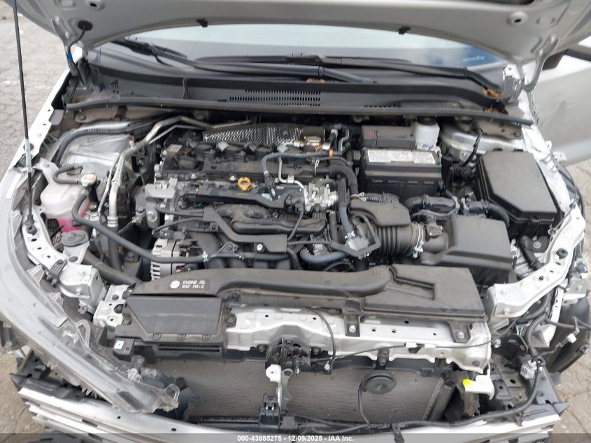 2025 Toyota Corolla Le VIN: 5YFB4MDE5SP291422 Lot: 43885275