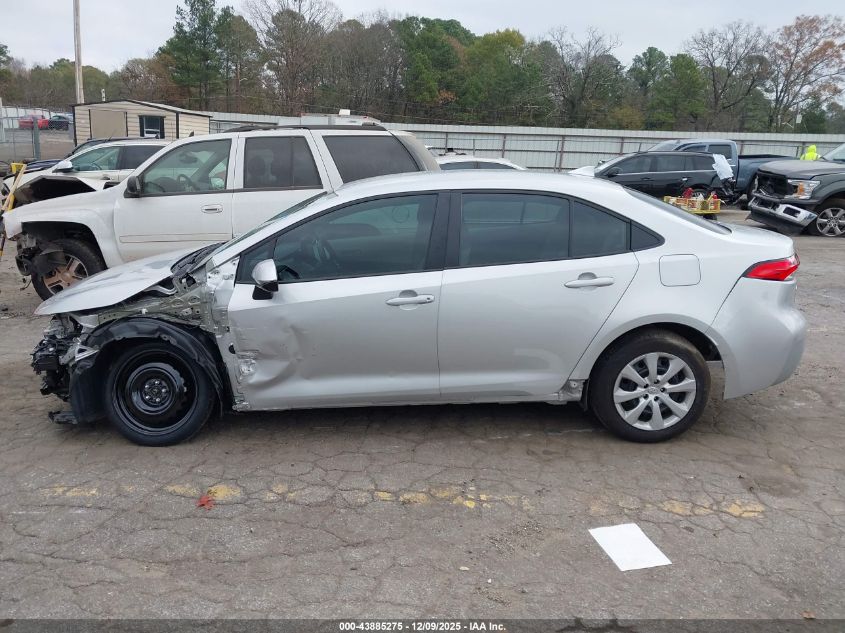 2025 Toyota Corolla Le VIN: 5YFB4MDE5SP291422 Lot: 43885275