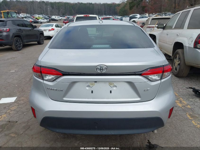 2025 Toyota Corolla Le VIN: 5YFB4MDE5SP291422 Lot: 43885275