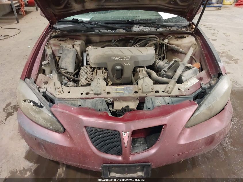2005 Pontiac Grand Prix VIN: 2G2WP522651249081 Lot: 43885280