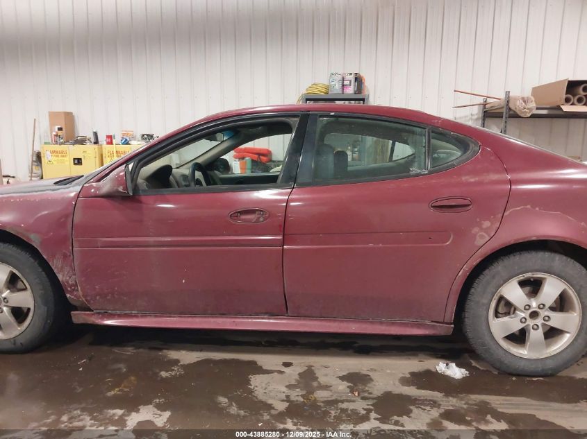 2005 Pontiac Grand Prix VIN: 2G2WP522651249081 Lot: 43885280