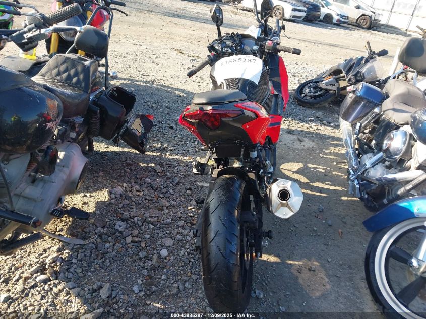 2024 Kawasaki Ex500 A/B VIN: ML5EXGJ14RDA31174 Lot: 43885287