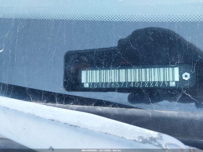 2004 Cadillac Srx Standard VIN: 1GYEE637140188479 Lot: 43885289