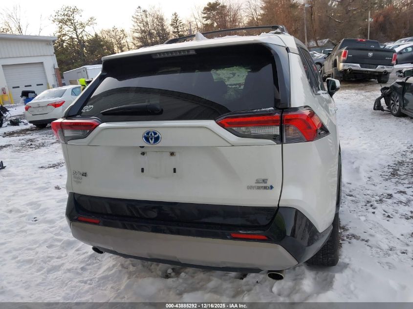 2022 Toyota Rav4 Hybrid Se VIN: JTM16RFV2ND069959 Lot: 43885292