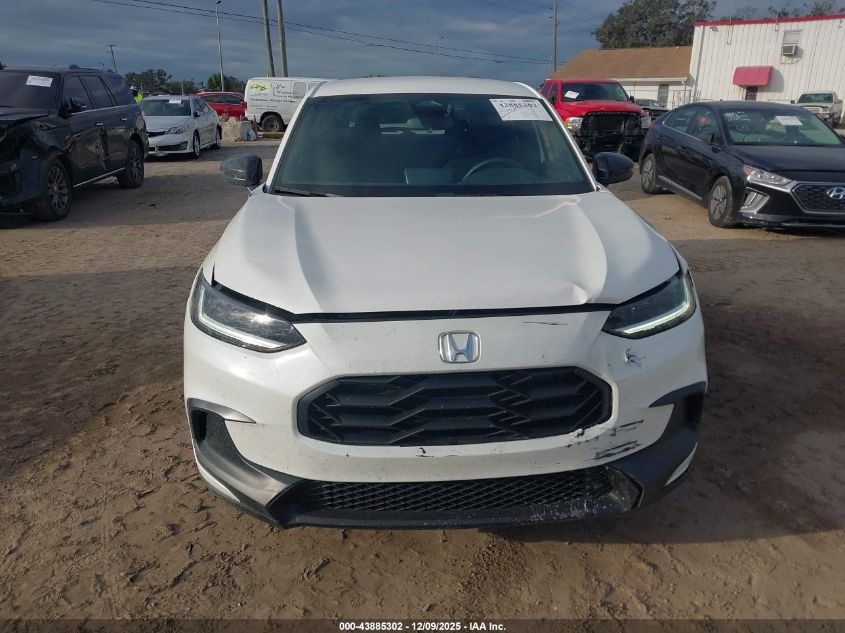 2024 Honda Hr-V 2Wd Sport/2Wd Sport W/O Bsi VIN: 3CZRZ1H51RM743693 Lot: 43885302