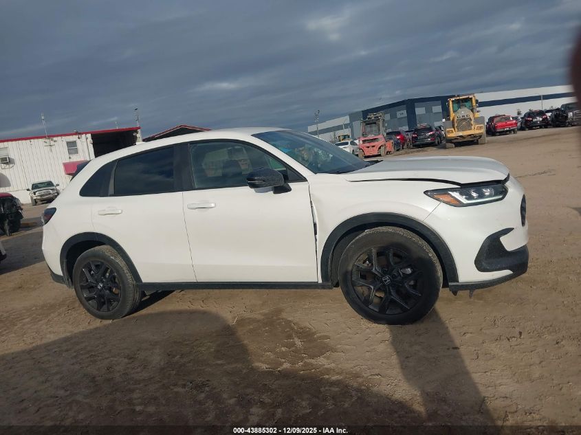 2024 Honda Hr-V 2Wd Sport/2Wd Sport W/O Bsi VIN: 3CZRZ1H51RM743693 Lot: 43885302