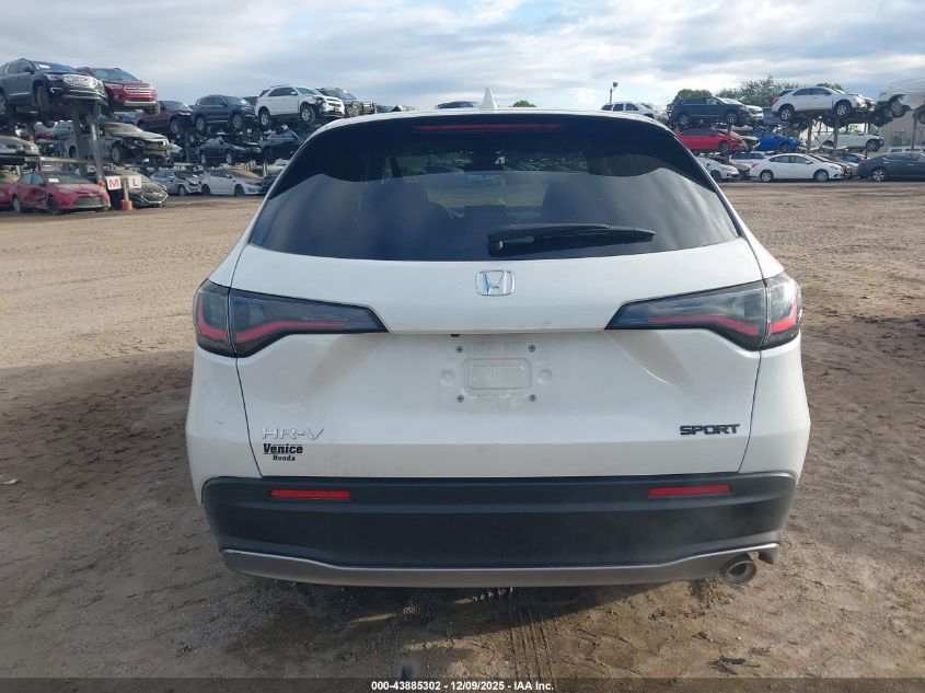 2024 Honda Hr-V 2Wd Sport/2Wd Sport W/O Bsi VIN: 3CZRZ1H51RM743693 Lot: 43885302