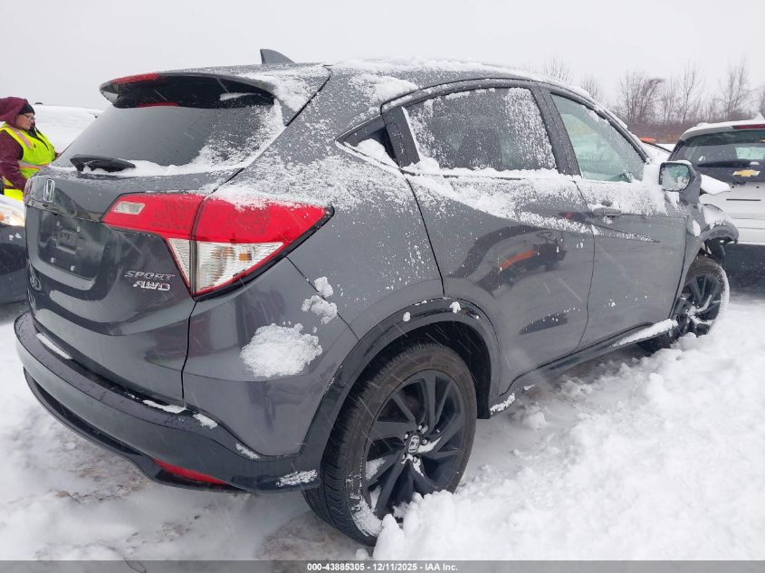2022 Honda Hr-V Awd Sport