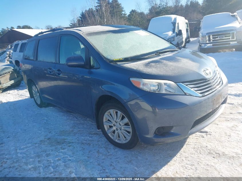 TOYOTA SIENNA LE 7 PASSENGER