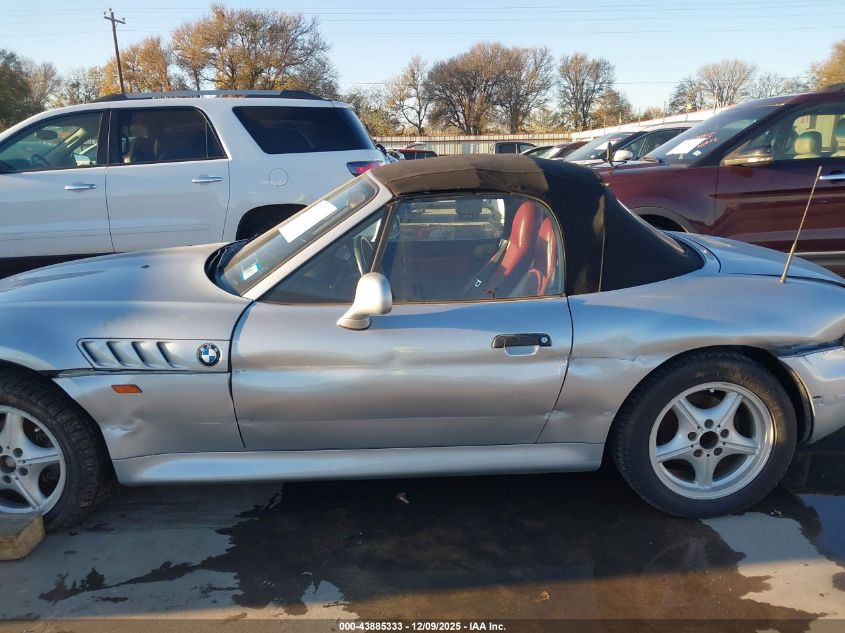1996 BMW Z3 1.9 VIN: 4USCH7324TLB75962 Lot: 43885333