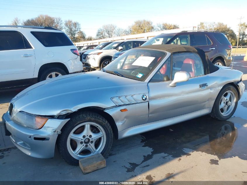 1996 BMW Z3 1.9 VIN: 4USCH7324TLB75962 Lot: 43885333