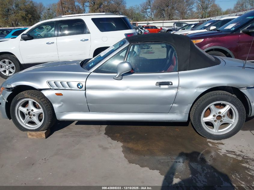 1996 BMW Z3 1.9 VIN: 4USCH7324TLB75962 Lot: 43885333