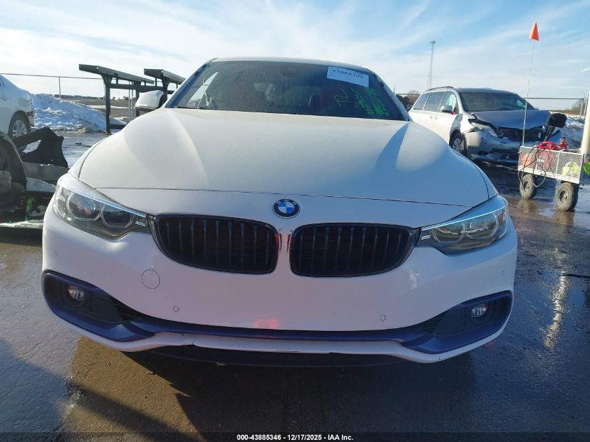 2019 BMW 430I xDrive VIN: WBA4W5C59KAE50814 Lot: 43885346