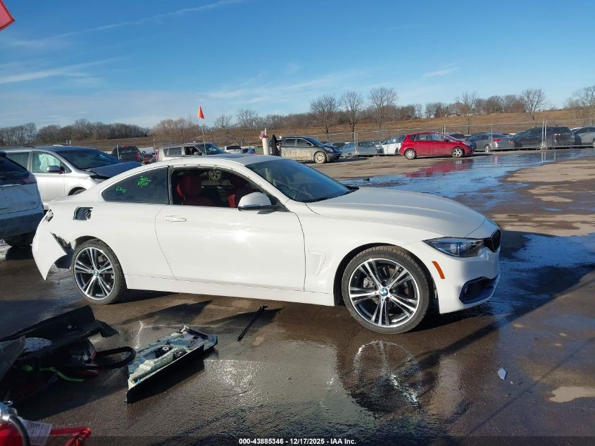 2019 BMW 430I xDrive VIN: WBA4W5C59KAE50814 Lot: 43885346