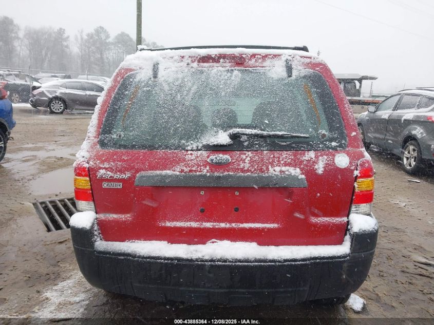 2005 Ford Escape Xls VIN: 1FMYU02ZX5KB43354 Lot: 43885364