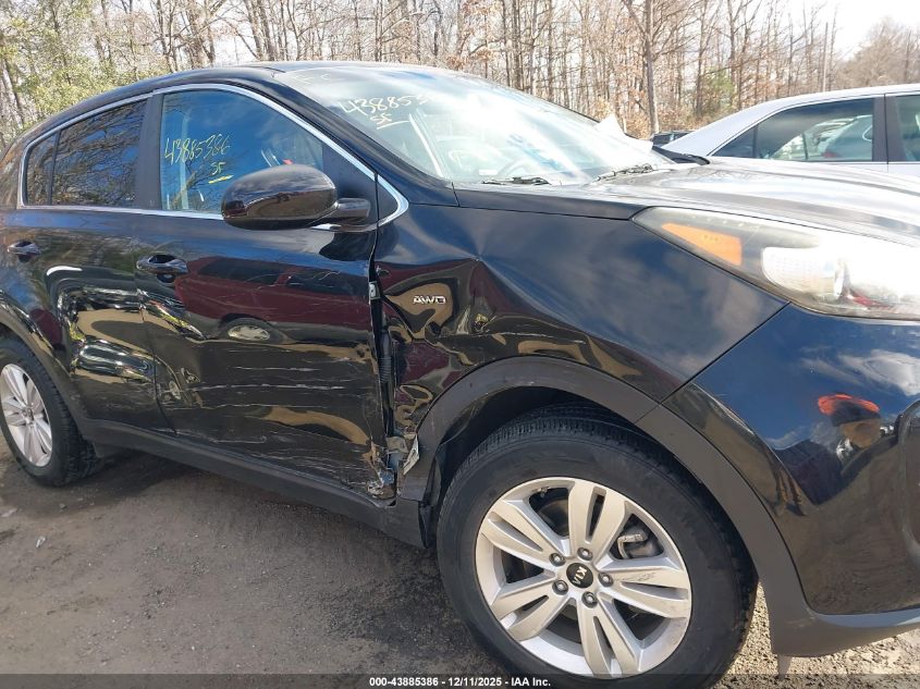 2019 Kia Sportage Lx VIN: KNDPMCAC7K7576577 Lot: 43885386