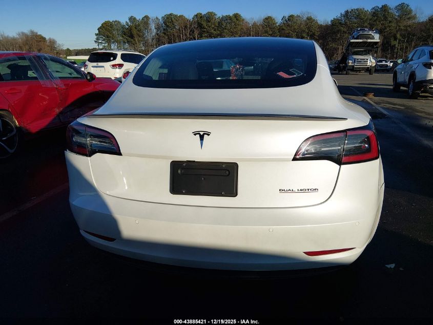 2020 Tesla Model 3 Performance Dual Motor All-Wheel Drive VIN: 5YJ3E1EC5LF624244 Lot: 43885421